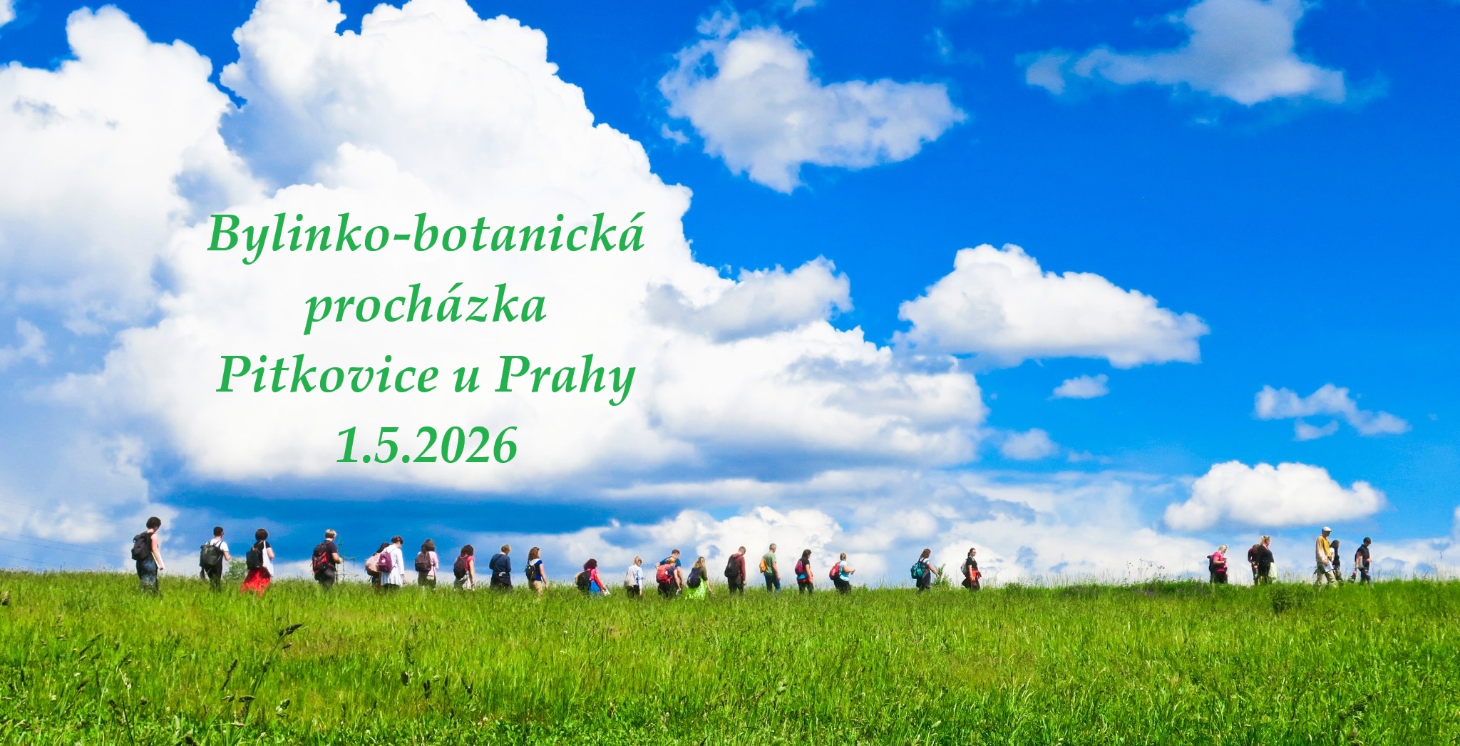 Bylinko-botanická procházka Pitkovice (Praha), 1.5.2026