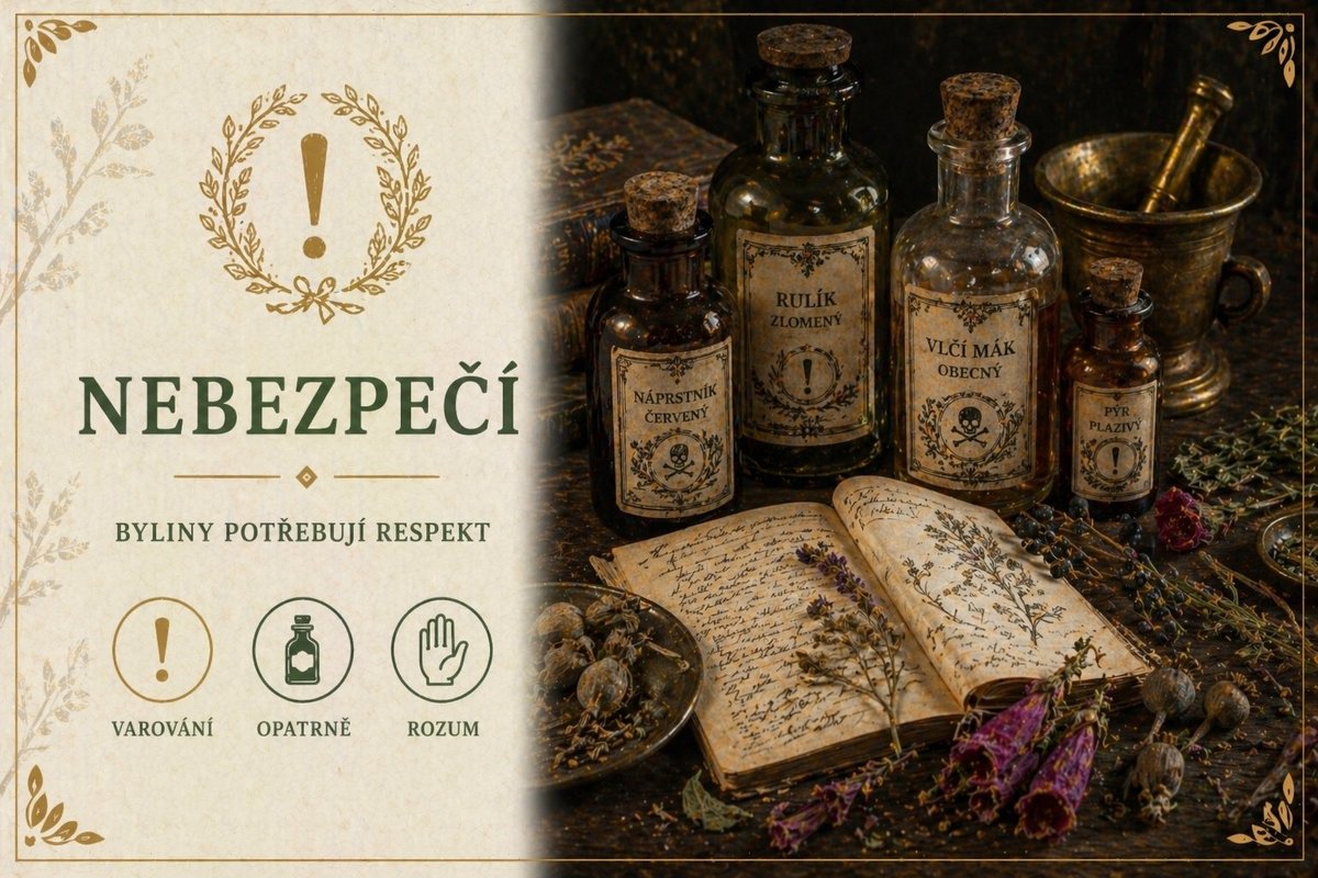 Nebezpečí užívání bylinek
